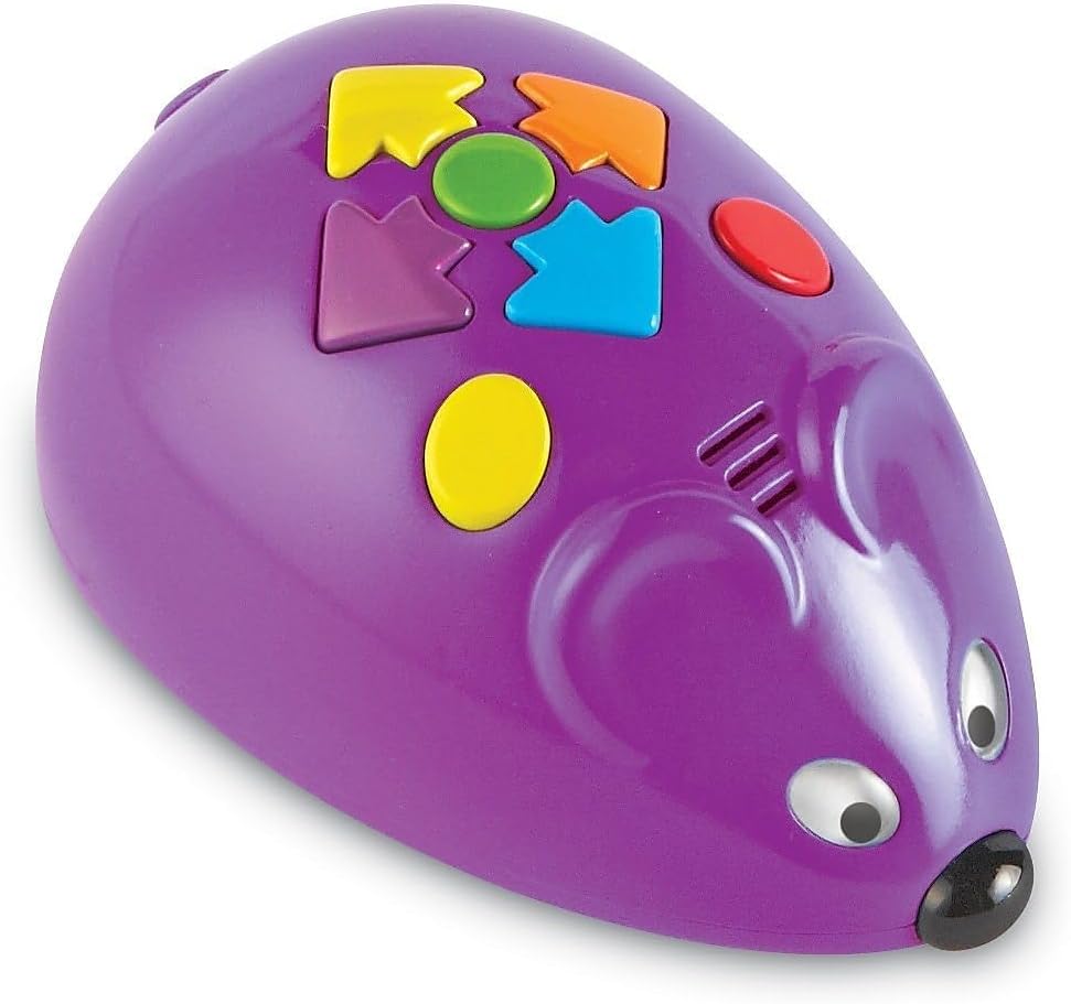 Detalle 2 de Learning Resources Code & Go programmeerbare robotmuis, 31-delige set met 30 activiteitenkaarten