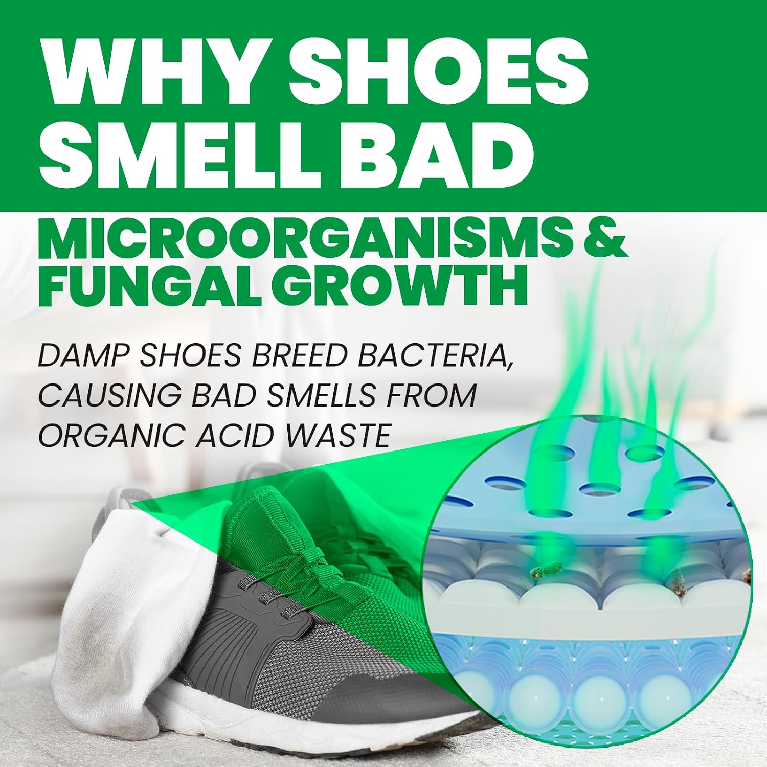 Thumbnail 4 de Uncle Todd's Shoe Deodorizer Spray with Proven Enzyme Formula (Mountain Fresh)