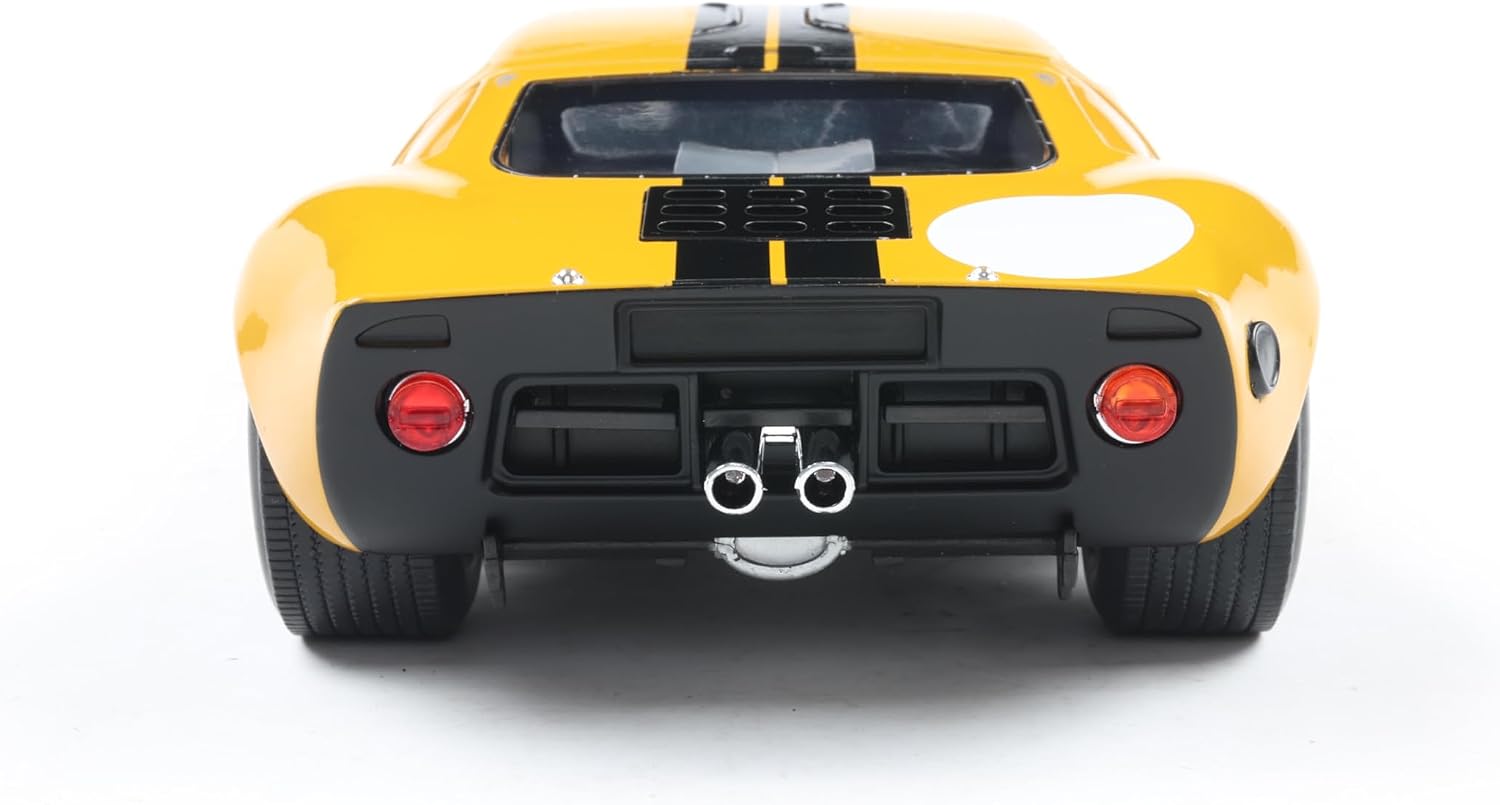 Thumbnail 3 de Solido Ford GT40 MK.1 1968, żółty metalowy model kolekcjonerski 1:18