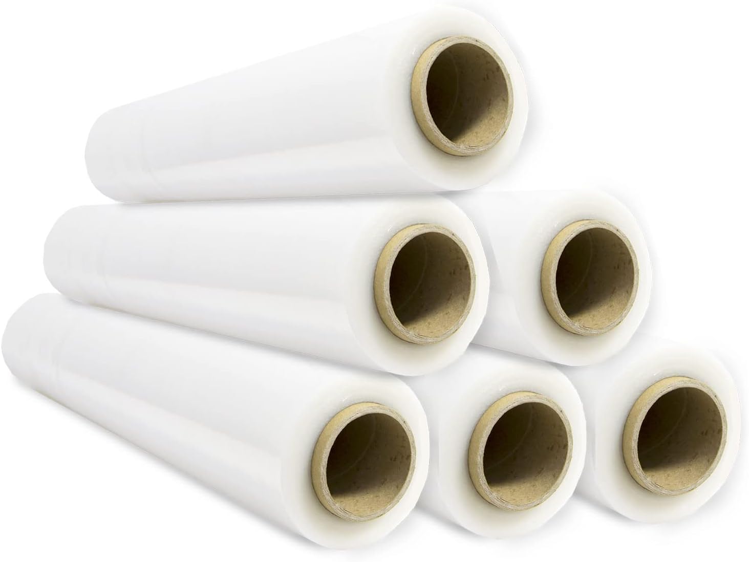 Thumbnail 4 de Stretch-Verpackungsfolie (transparente Kunststofffolie), 50 cm Breite, bis zu 400 m dehnbar – Ofituria, 2 Rollen