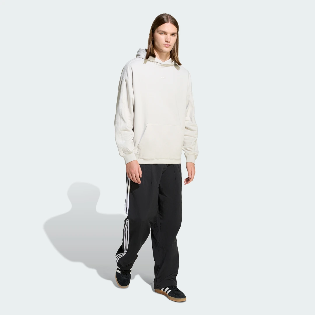 Thumbnail 2 de SUDADERA CON CAPUCHA PREMIUM ESSENTIALS de Adidas — diseño en blanco