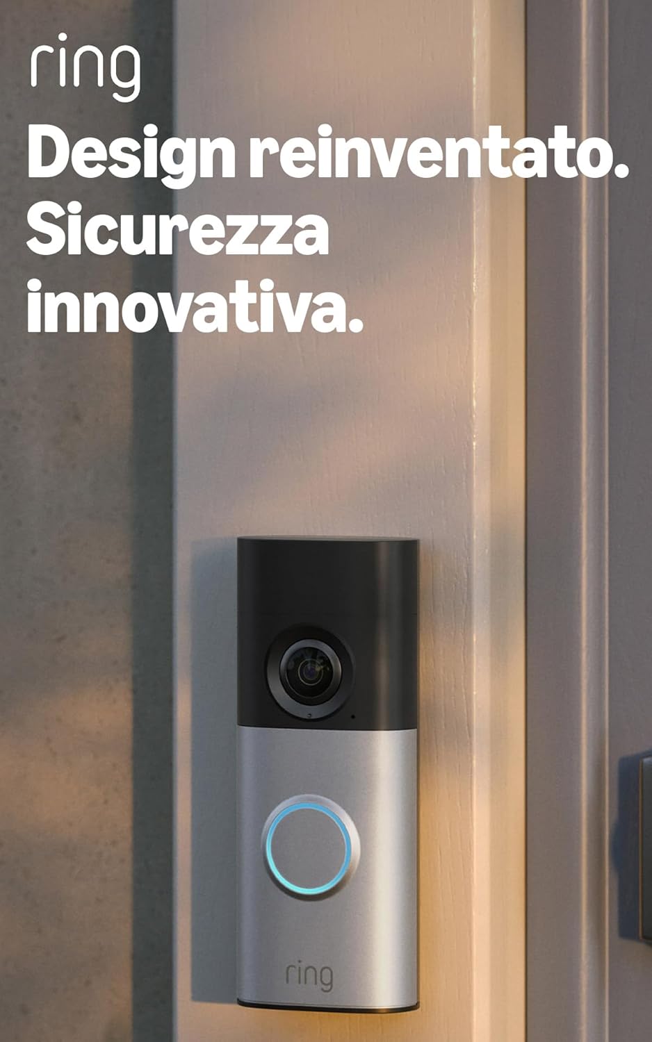 Videocitofono Plus cablato con Retina 2K e integrazione Alexa – modello ultimo