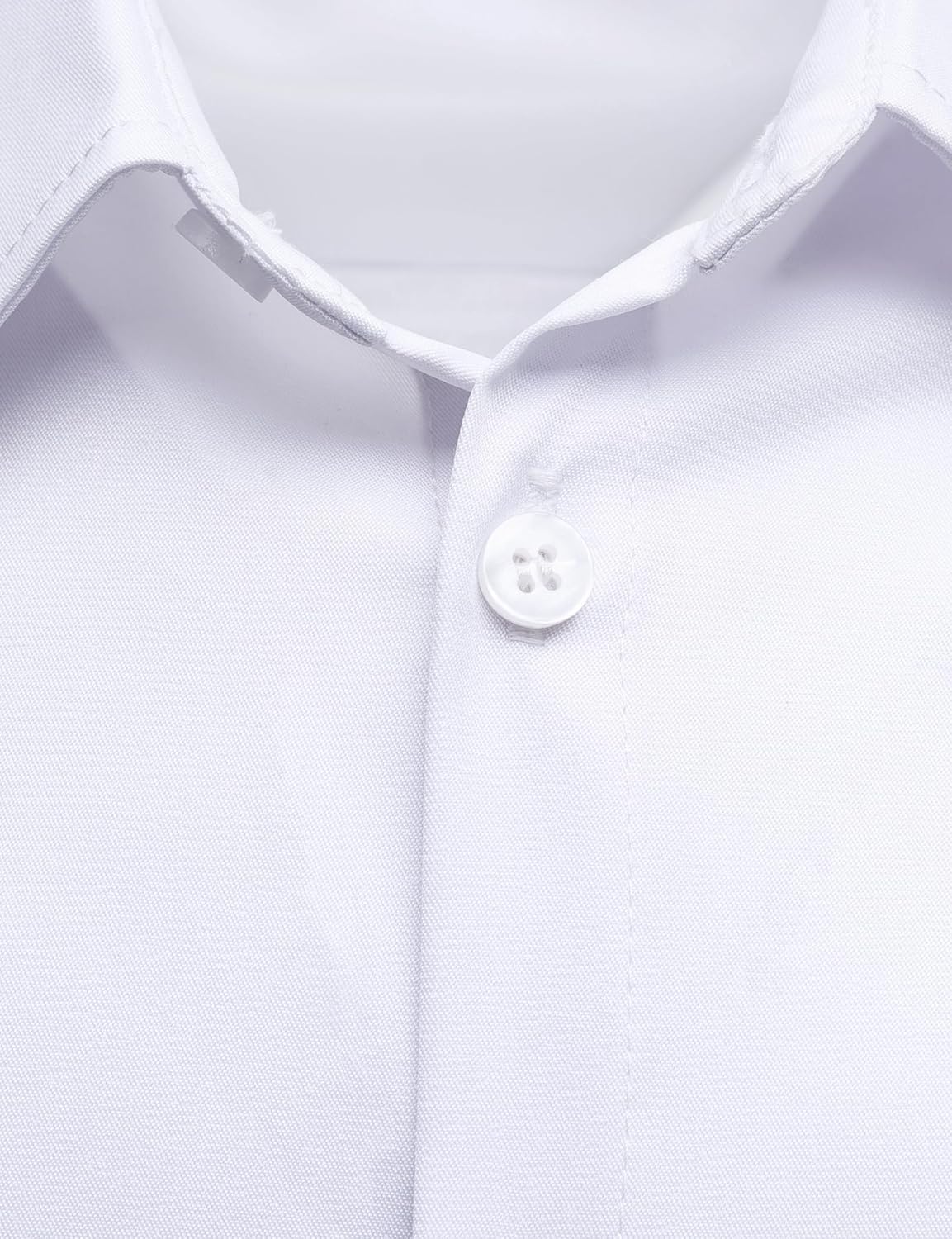 Detalle de AOTIK Boys Stretch Wrinkle Free Dress Shirt with Button-Down, Long Sleeve
