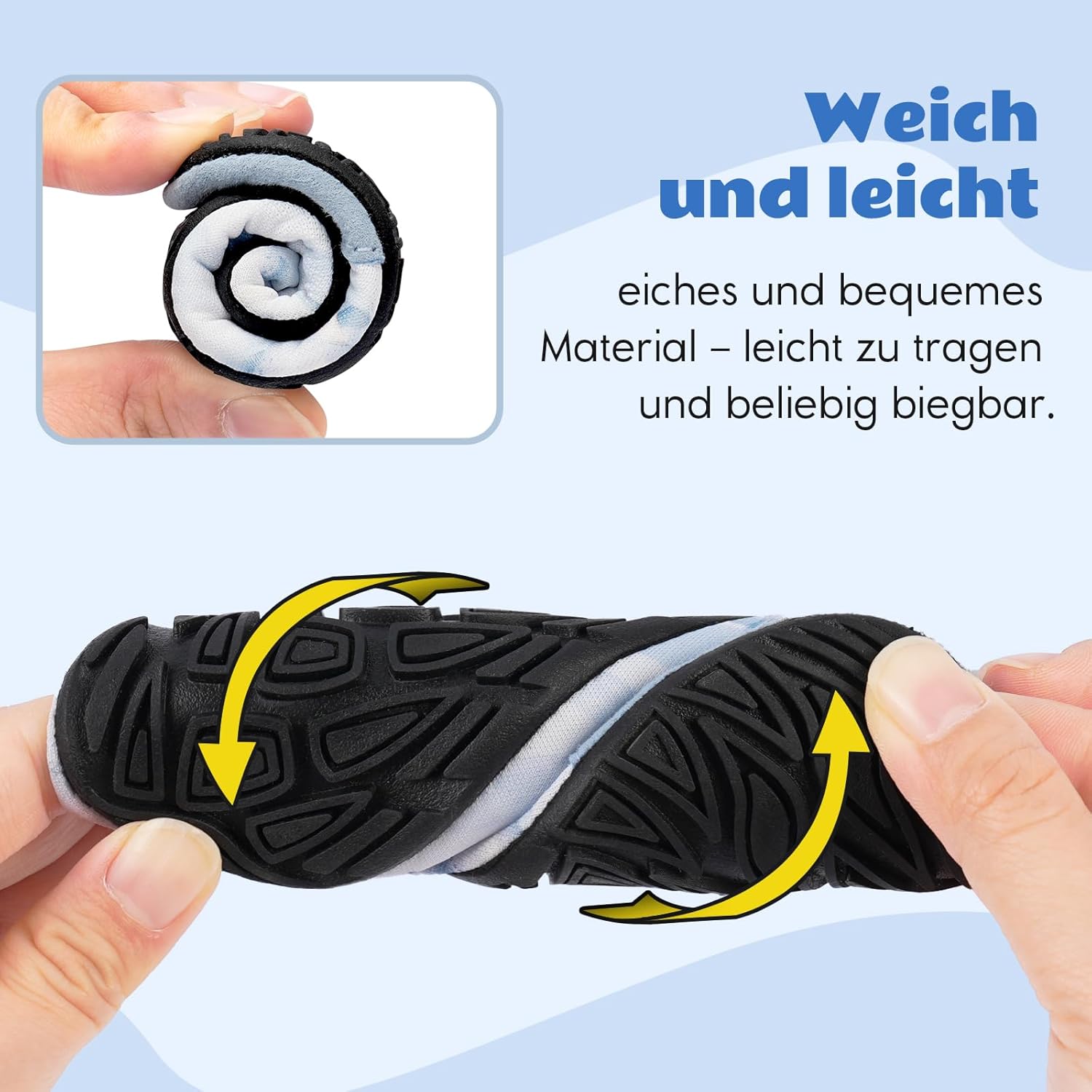 Thumbnail 5 de IceUnicorn Kinder-Strandschuhe: schnelltrocknende Badeschuhe mit rutschfester Gummisohle