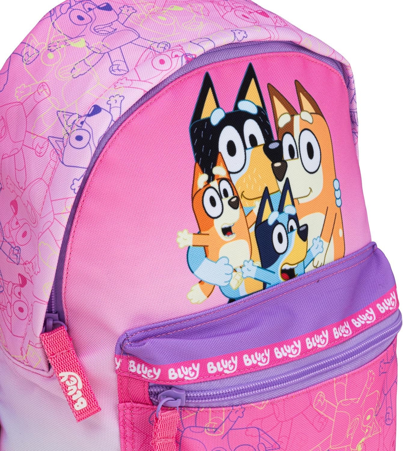 Thumbnail 6 de Bluey Backpack 4 Piece School Set for Girls – Includes Lunch Bag, Water Bottle & Pencil Case