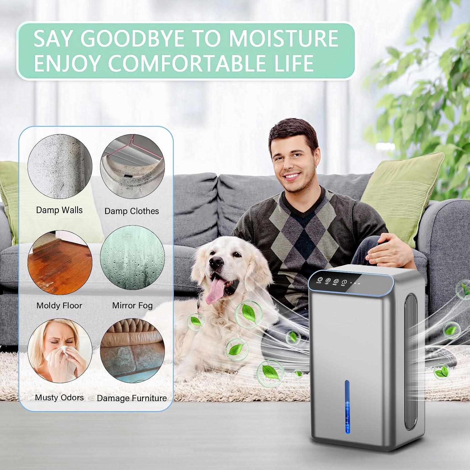 Thumbnail 6 de Dehumidifier with 98 oz Tank