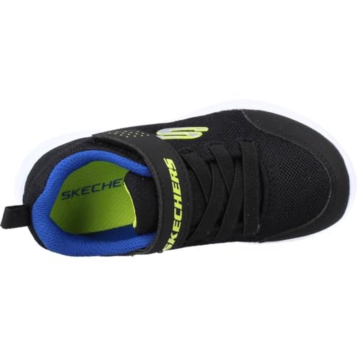 Thumbnail 6 de Skechers Skech-stepz 2.0 Mini Wanderer: sneakers da bambino e ragazzo, nero con inserti blue lime, taglia 22 EU