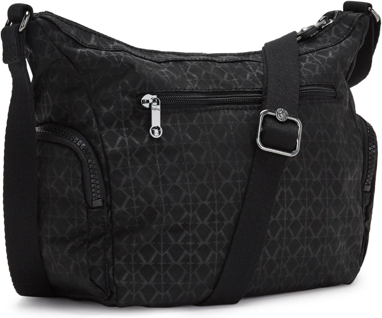 Thumbnail 3 de Kipling GABBIE S Kleine Umhängetasche Signature Emb Schwarz