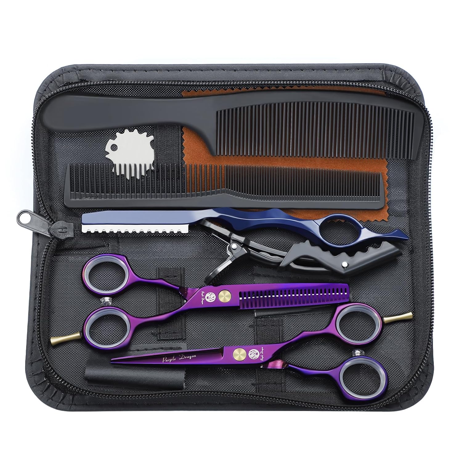 Detalle de Purple Dragon Haarschere 5,5 Zoll ✂