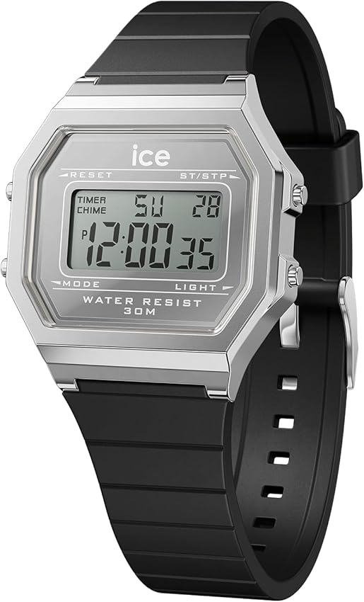 Thumbnail 4 de ICE-WATCH Ice Digit Retro Metal Gold Mirror White reloj blanco para mujer 022733