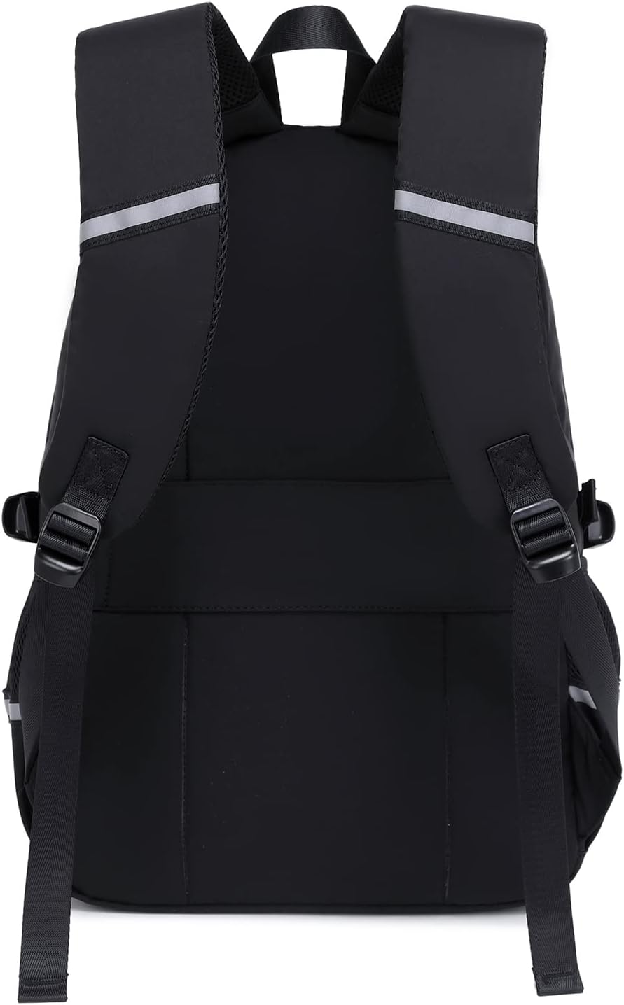 Detalle de abshoo Big Student Laptop Backpack for College Women: Large, Organized Daypack (Black)