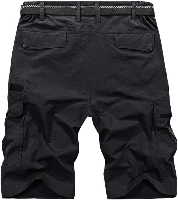 Thumbnail 1 de Jessie Kidden Men’s Outdoor Casual Expandable Waist Lightweight Water-Resistant Quick-Dry Fishing & Hiking Shorts