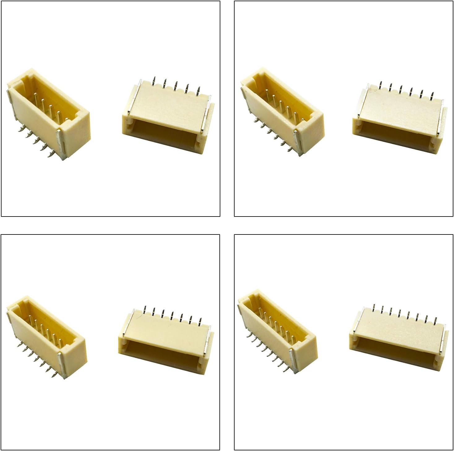 Detalle de Kidisoii SH1.0-SMT-Ver JST SH 1.0mmピッチ SMT垂直ヘッダーキット 86個入り