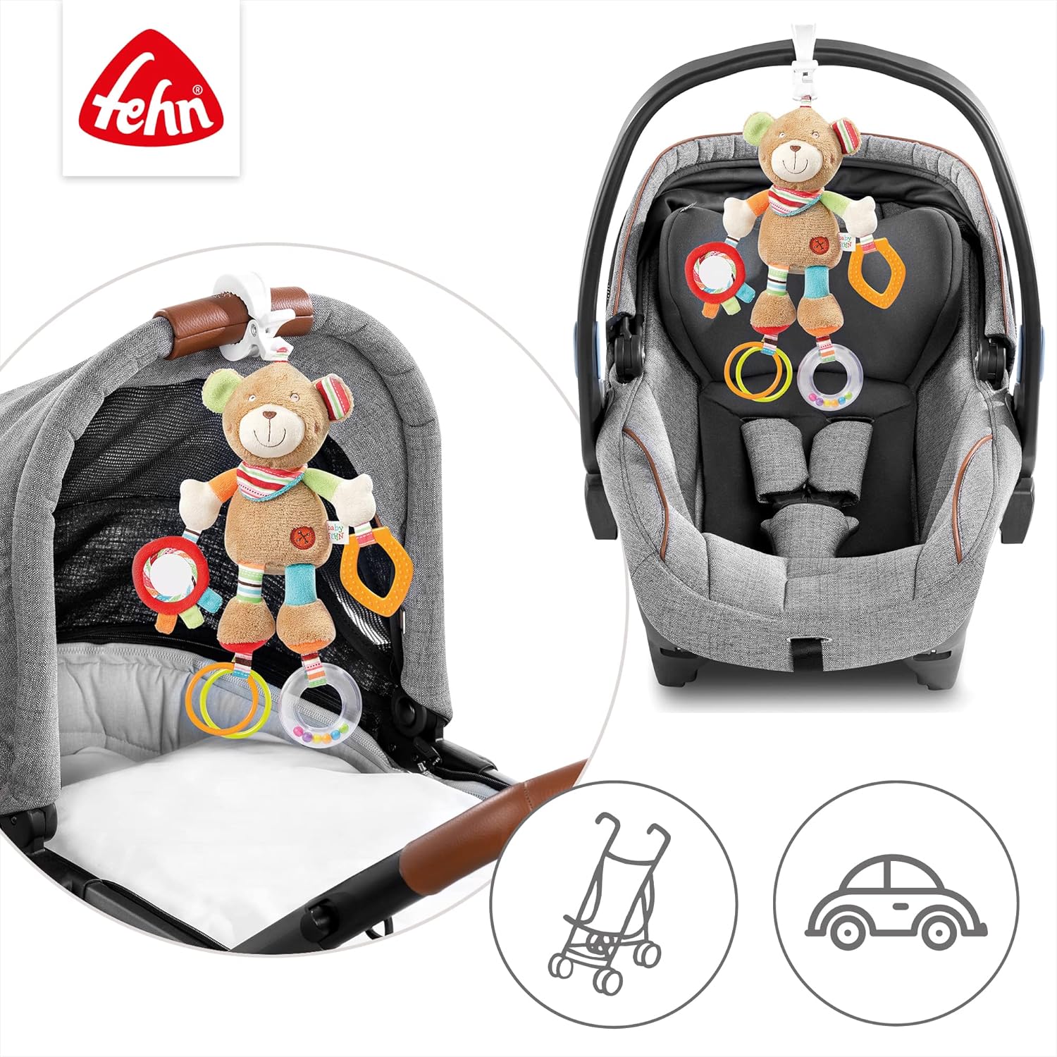 Detalle 2 de Fehn Peluche de Actividades para Bebés