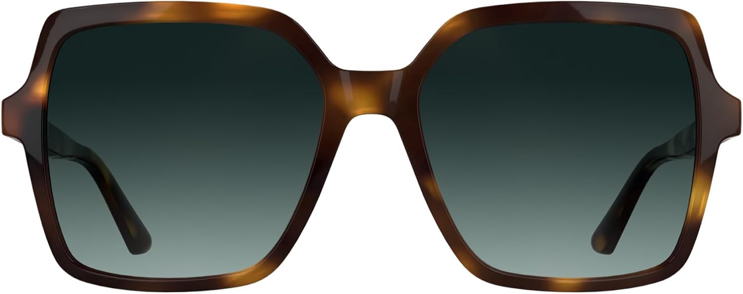Detalle de Calvin Klein CK25537S occhiali da sole donna con montatura “farfalla” e logo sulle aste