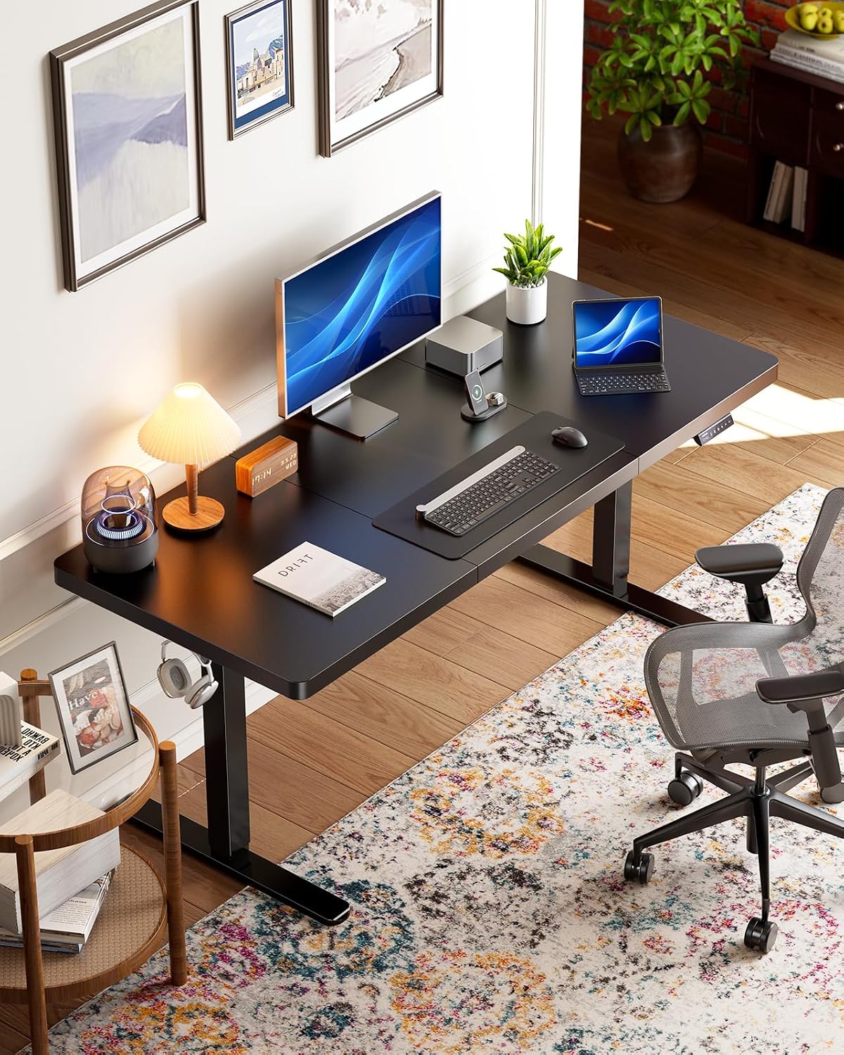 Detalle de HUANUO Electric Standing Desk, 60 x 30 Inch