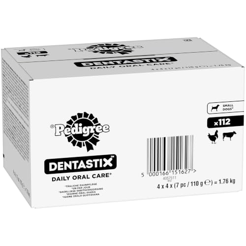 Detalle 2 de Pedigree DentaStix Daily Dental Chews for Small Dogs (5-10 kg) – Megapack 112 Sticks