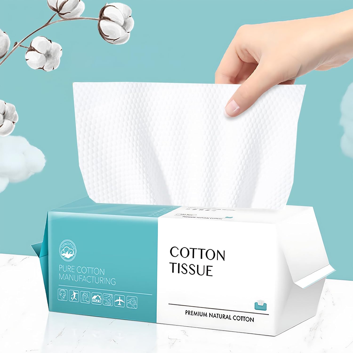 Asciugamani Monouso 100 Pezzi 🧻