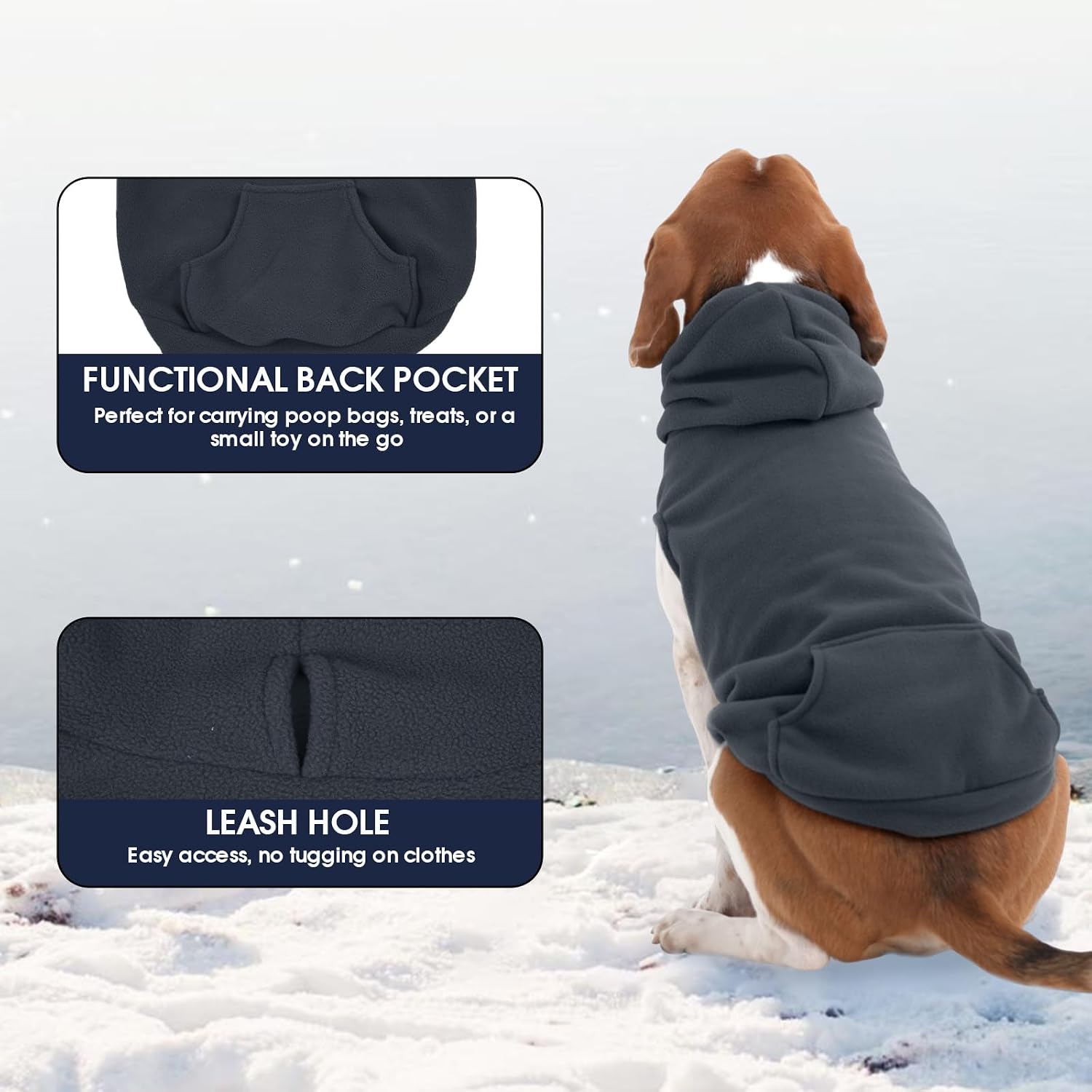 Detalle de IECOii Dog Hoodie, Size XL