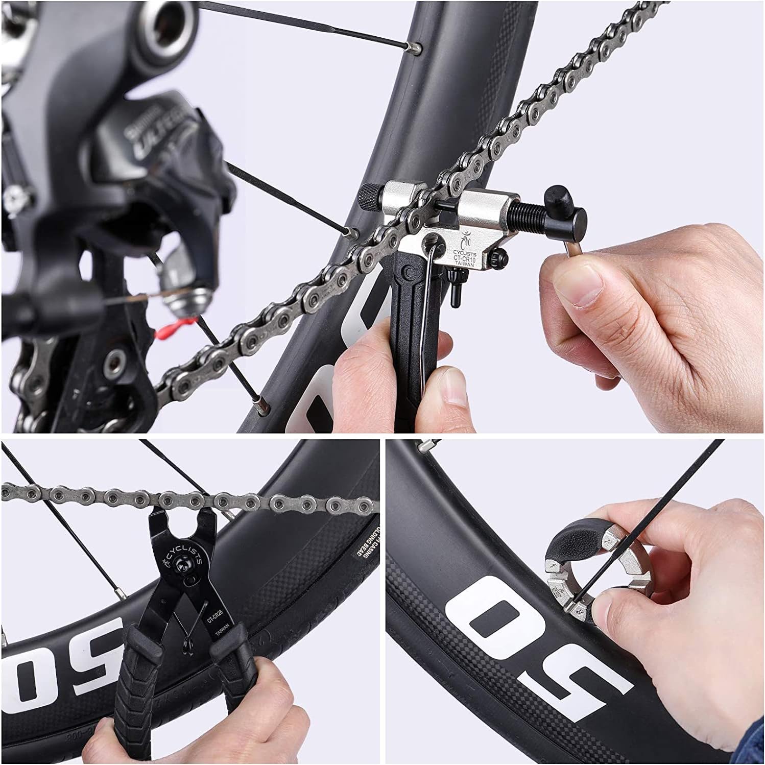 Detalle 2 de cyclists Fahrrad Reparaturset 27-teilig