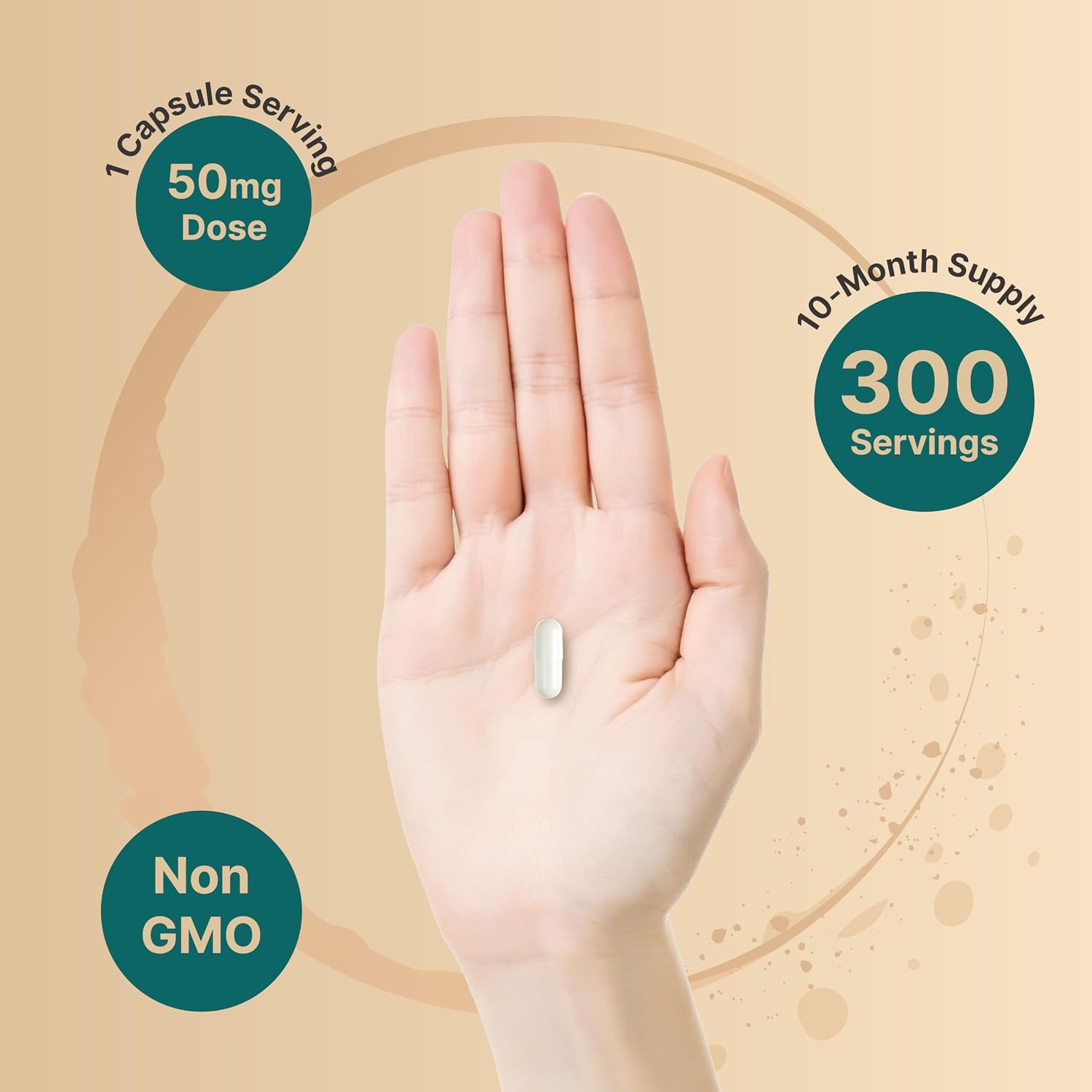 Detalle 2 de NatureBell DHEA Supplement 50 mg