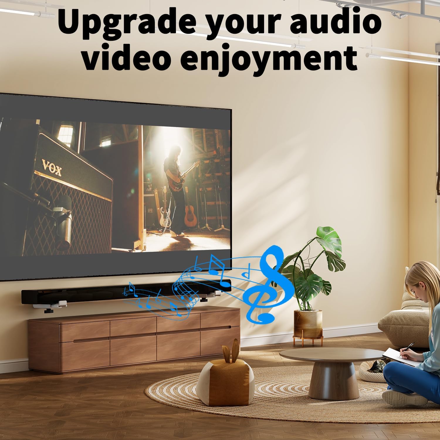 Thumbnail 2 de Suptek Universal Soundbar Wall Mount Bracket (SBR001HDW)