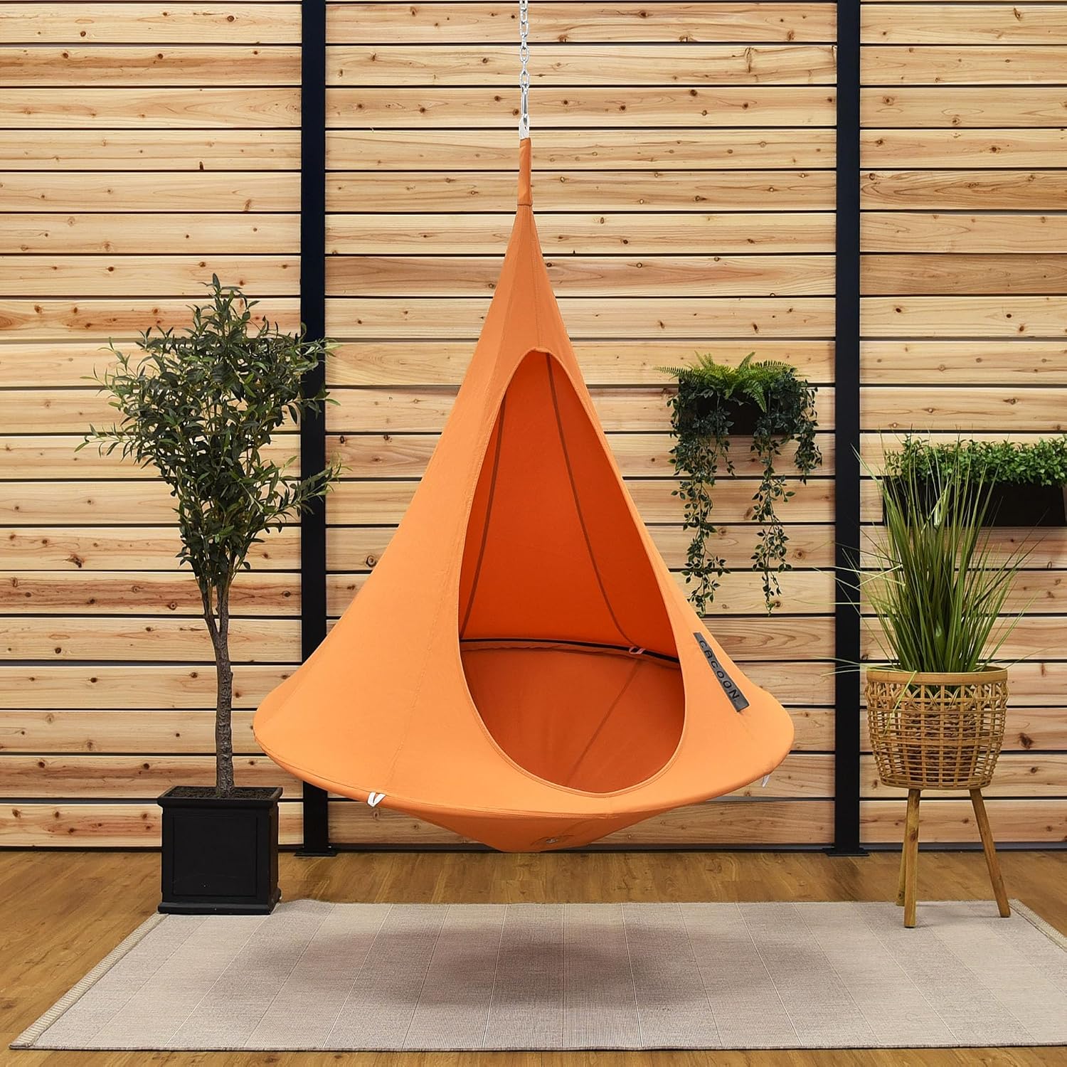 Detalle 1 de VIVERE CACBNC Bebo Cacoon – fotel wiszący 120 cm, Nectarine