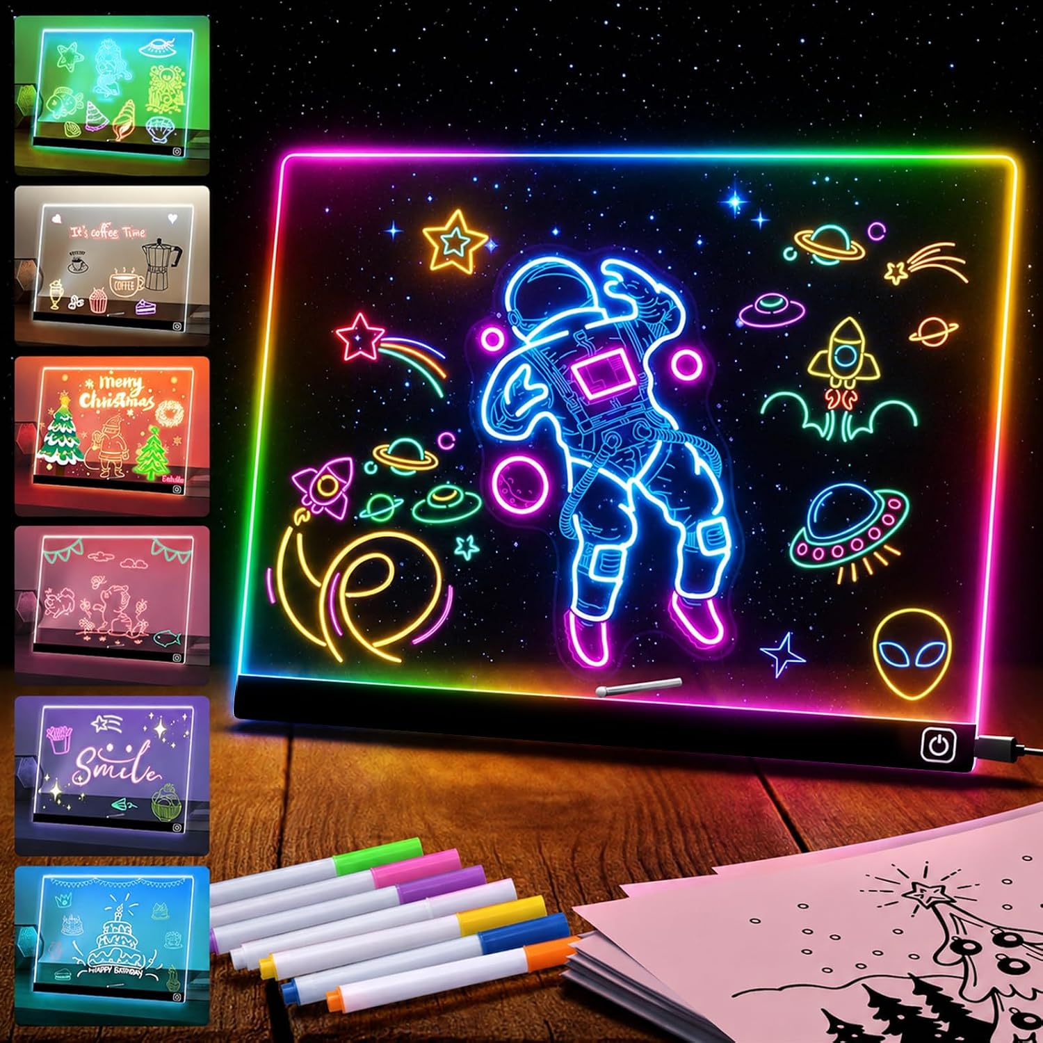 Detalle de Exbelle LED Drawing Board, 14-Inch