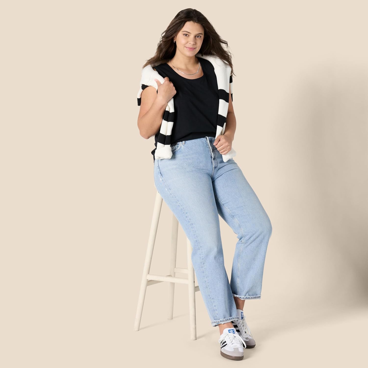 Thumbnail 5 de Amazon Essentials Damen Tanktop ärmellos Regular Fit aus 100% Baumwolle