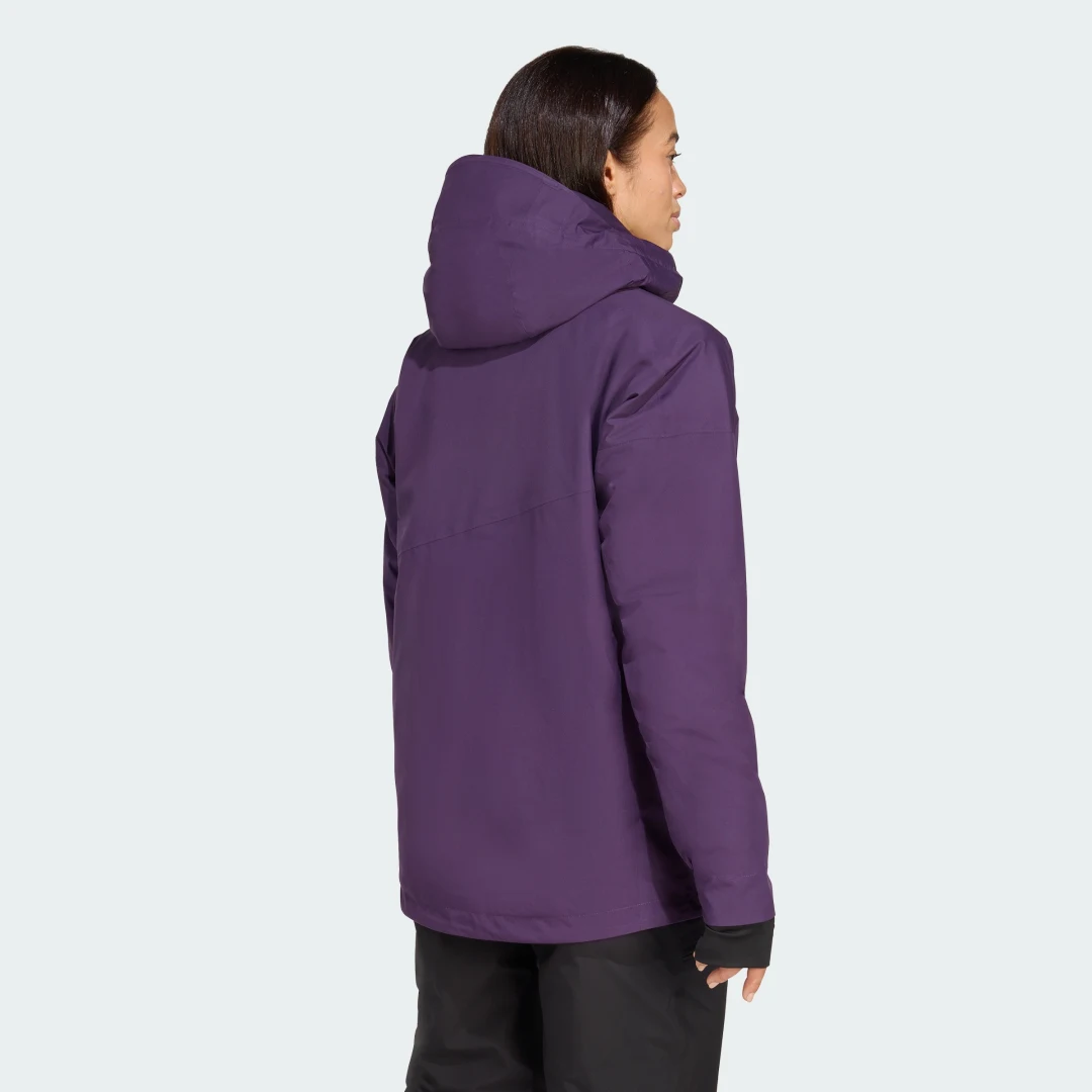 Thumbnail 1 de Chaqueta aislante Terrex Multi 2L Rain.Rdy de Adidas (violeta)