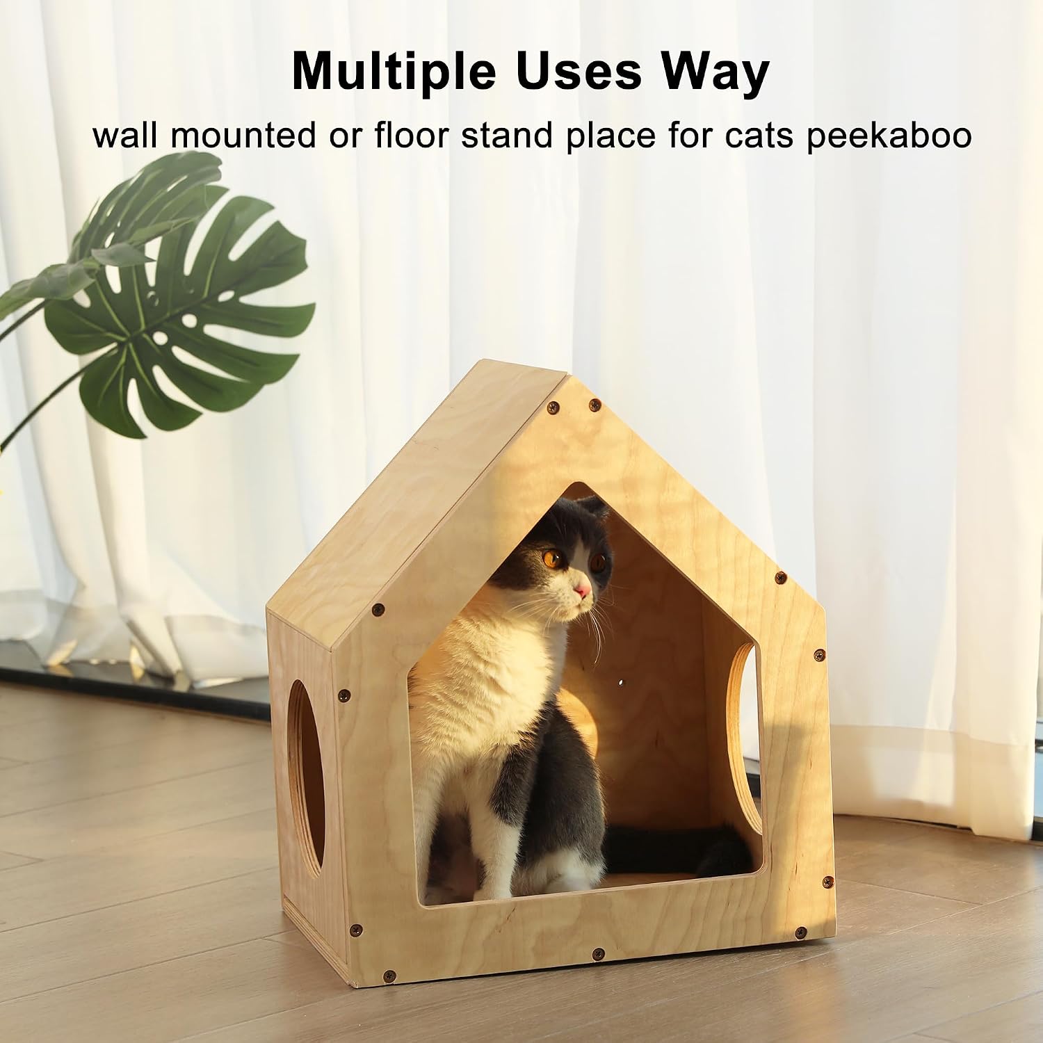 Detalle de FUKUMARU Maison pour chat 39,5 cm đ