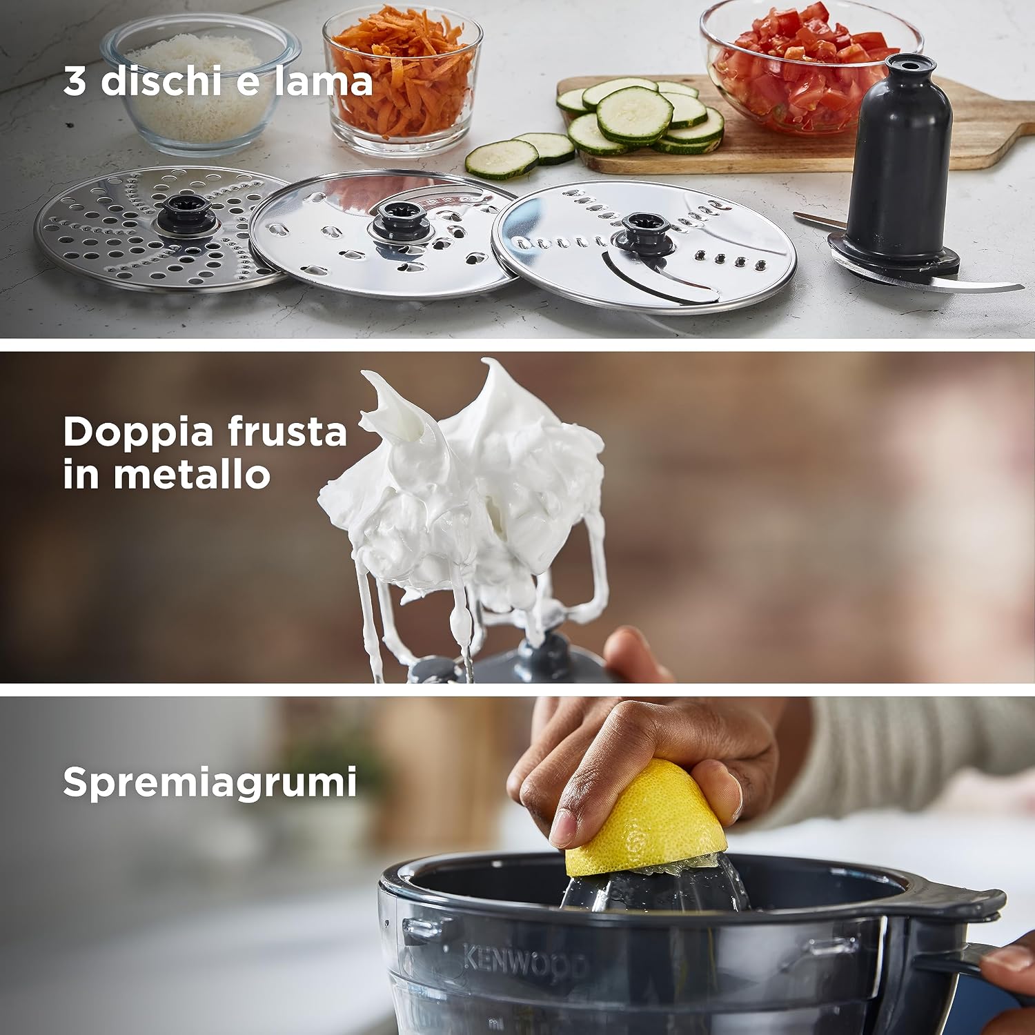 Thumbnail 6 de Kenwood Multipro Compact FDM301SS: robot da cucina all-in-one compatto e versatile