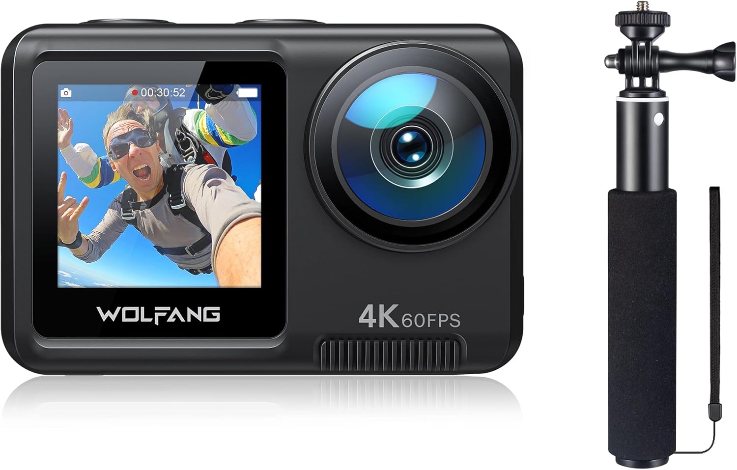 Detalle de WOLFANG GA420 Action Cam 4K60FPS