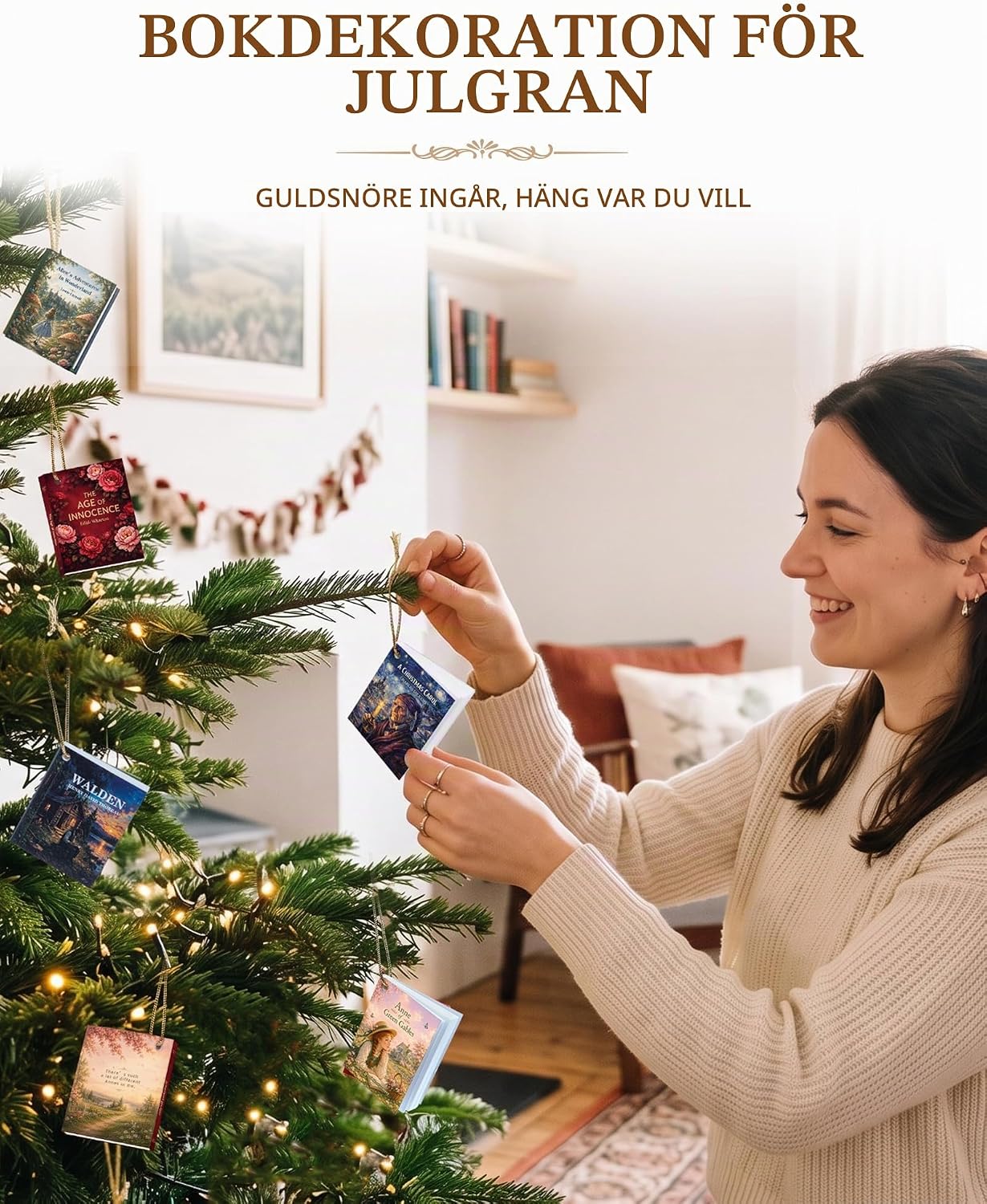 Thumbnail 6 de RONSTONE Mini Book-adventskalender 2026 med 24 engelska miniböcker