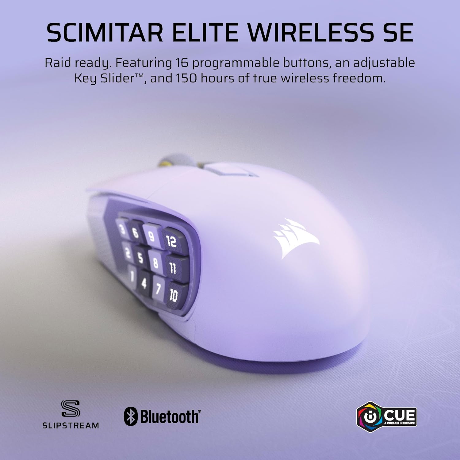 Detalle 2 de Corsair Scimitar Elite Wireless SE 33,000 DPI