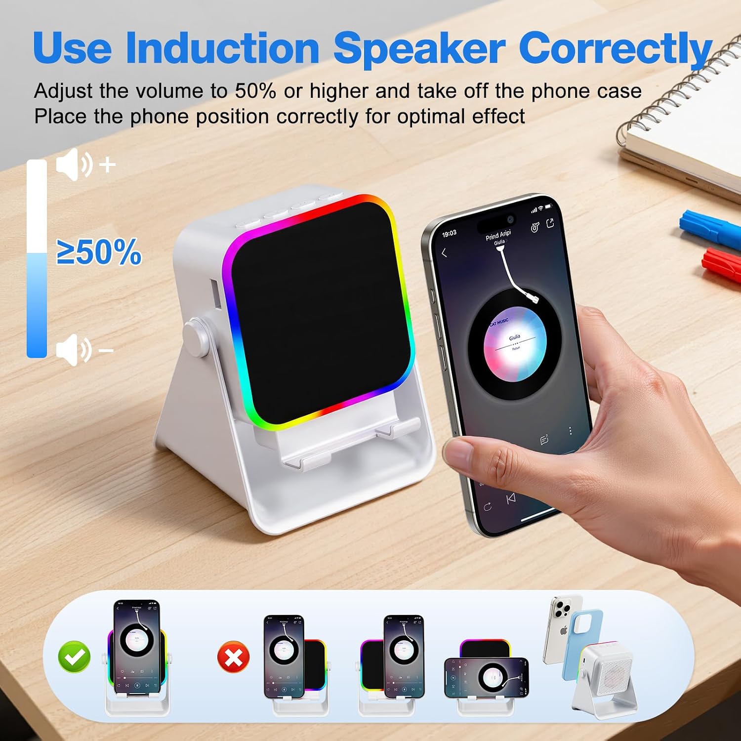 Thumbnail 5 de TARKARI Wireless Induction Speaker