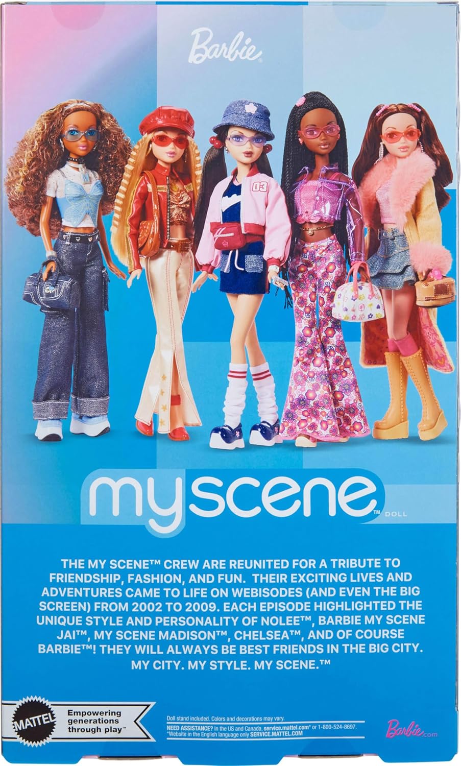 Thumbnail 5 de Barbie Signature My Scene JBH79 – Poupée Nolee et ses accessoires inspirés Y2K