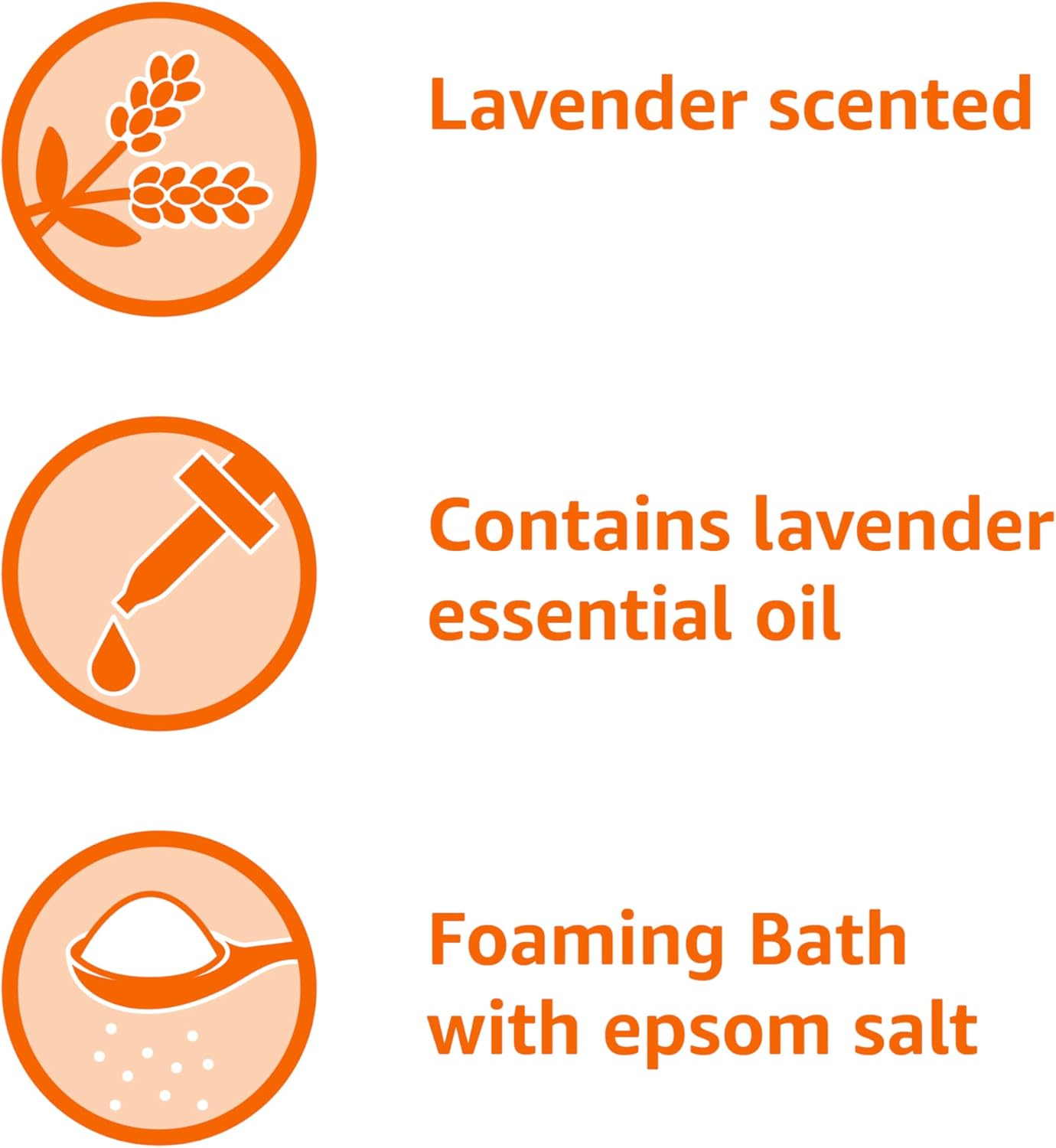 Thumbnail 2 de Amazon Basics Lavender Scented Foaming Bath with Essential Oil, 34 fl oz