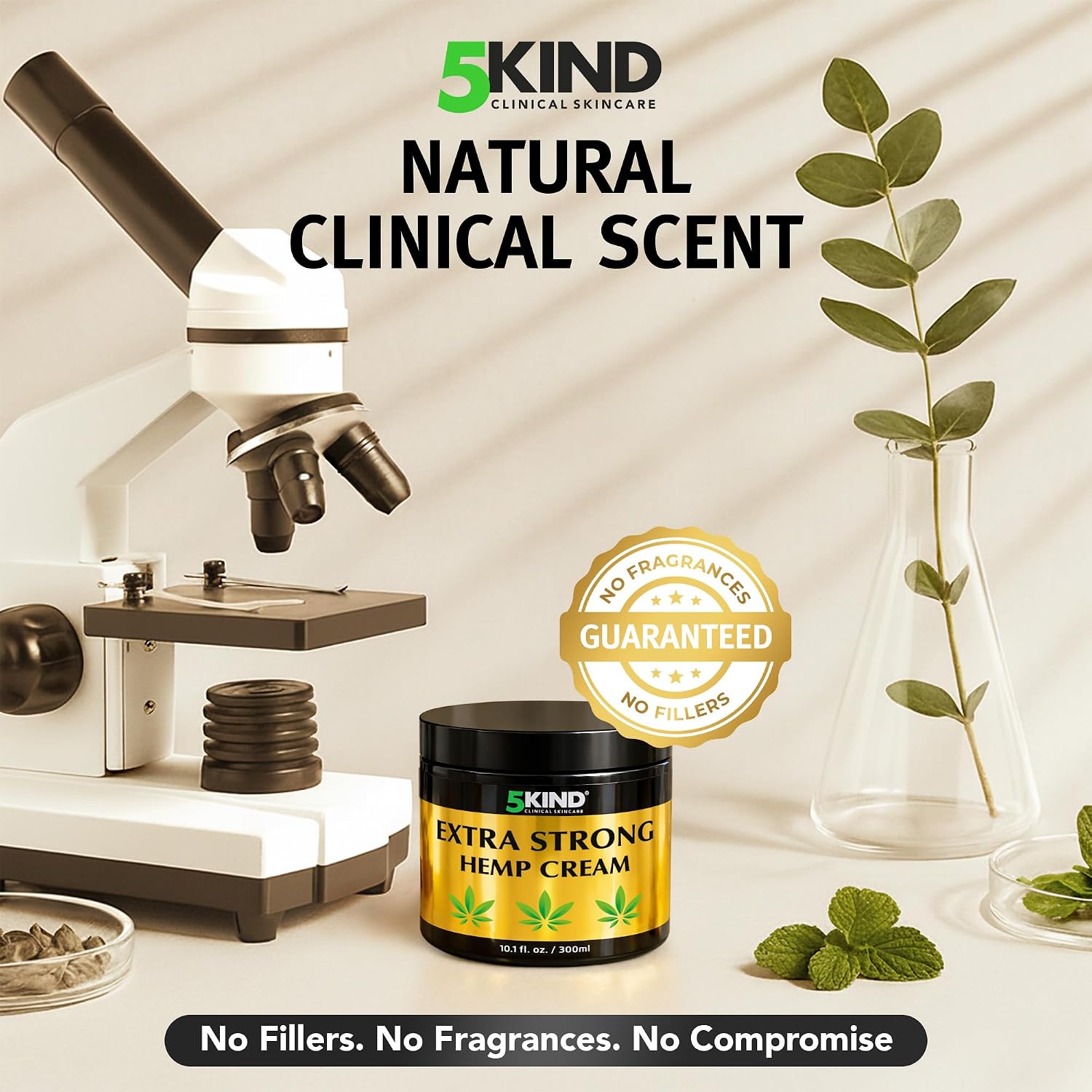 Thumbnail 4 de 5kind Extra Strong Hemp Cream 10.1 fl oz – Maximum Strength Muscle Rub