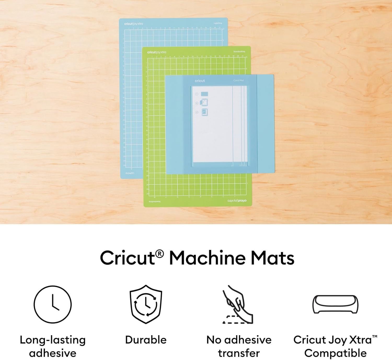 Thumbnail 3 de Cricut Lot de 4 tapis variés 8,5 x 12 cm 🎨