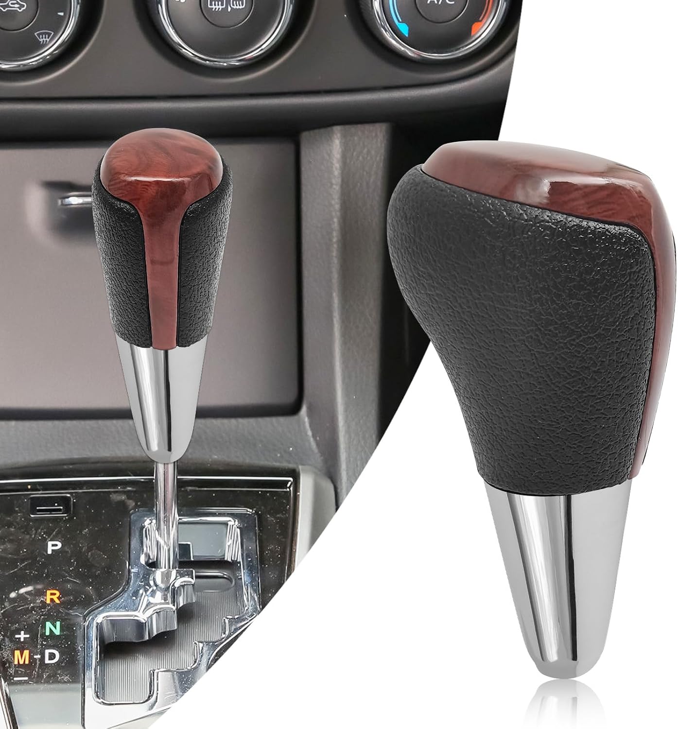 Detalle de BLAKAYA Shift Knob Cover ABS Plastic