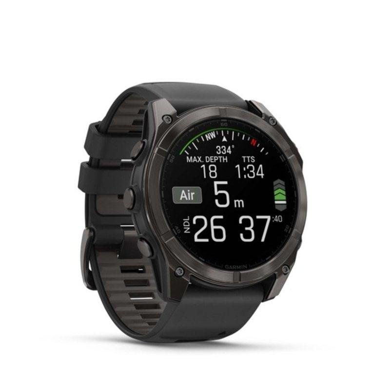 Thumbnail 2 de Garmin Fenix 8 Bluetooth GPS 51 mm AMOLED de titanio negro (10ATM)