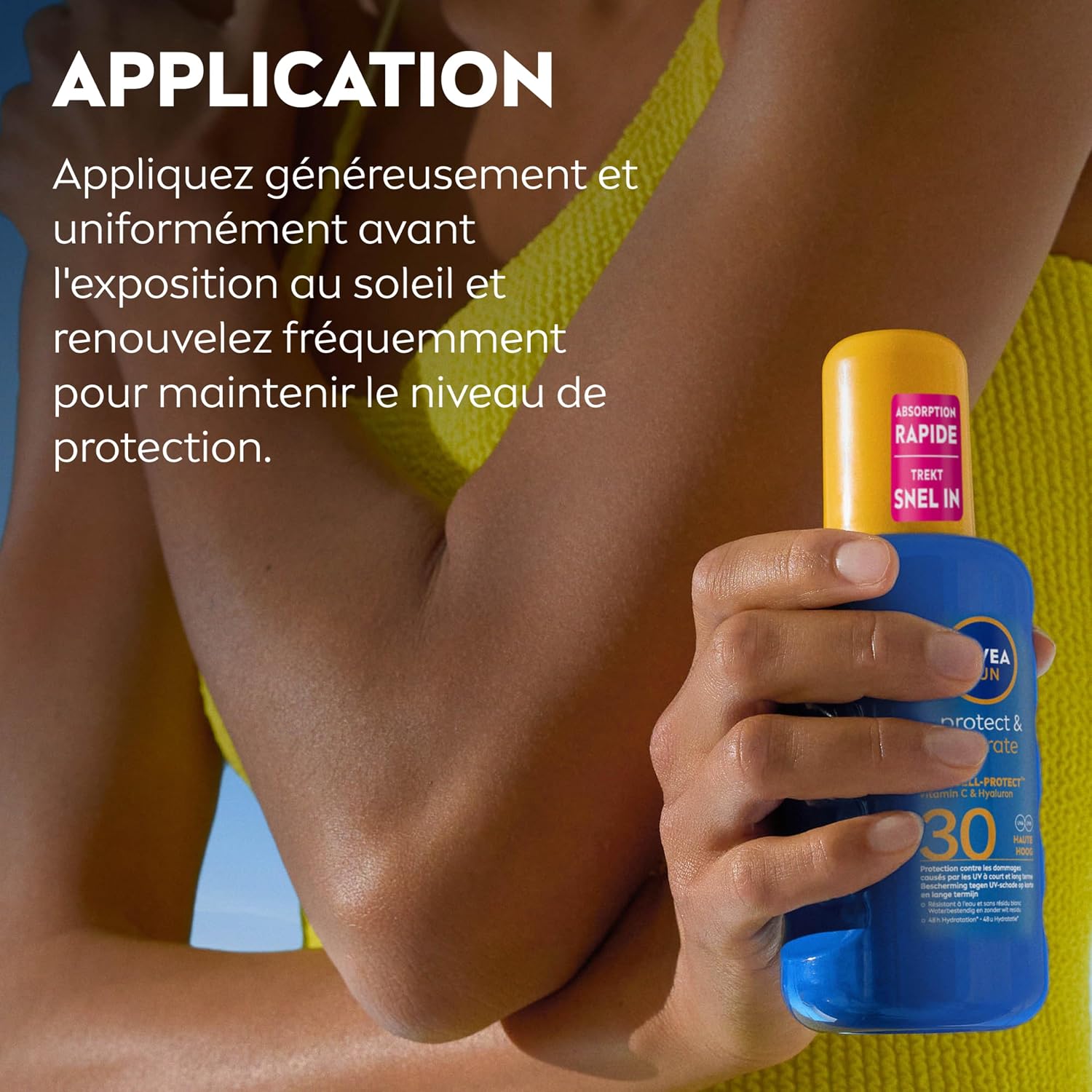 Thumbnail 5 de NIVEA SUN Spray 200 ml Protect Hydrate