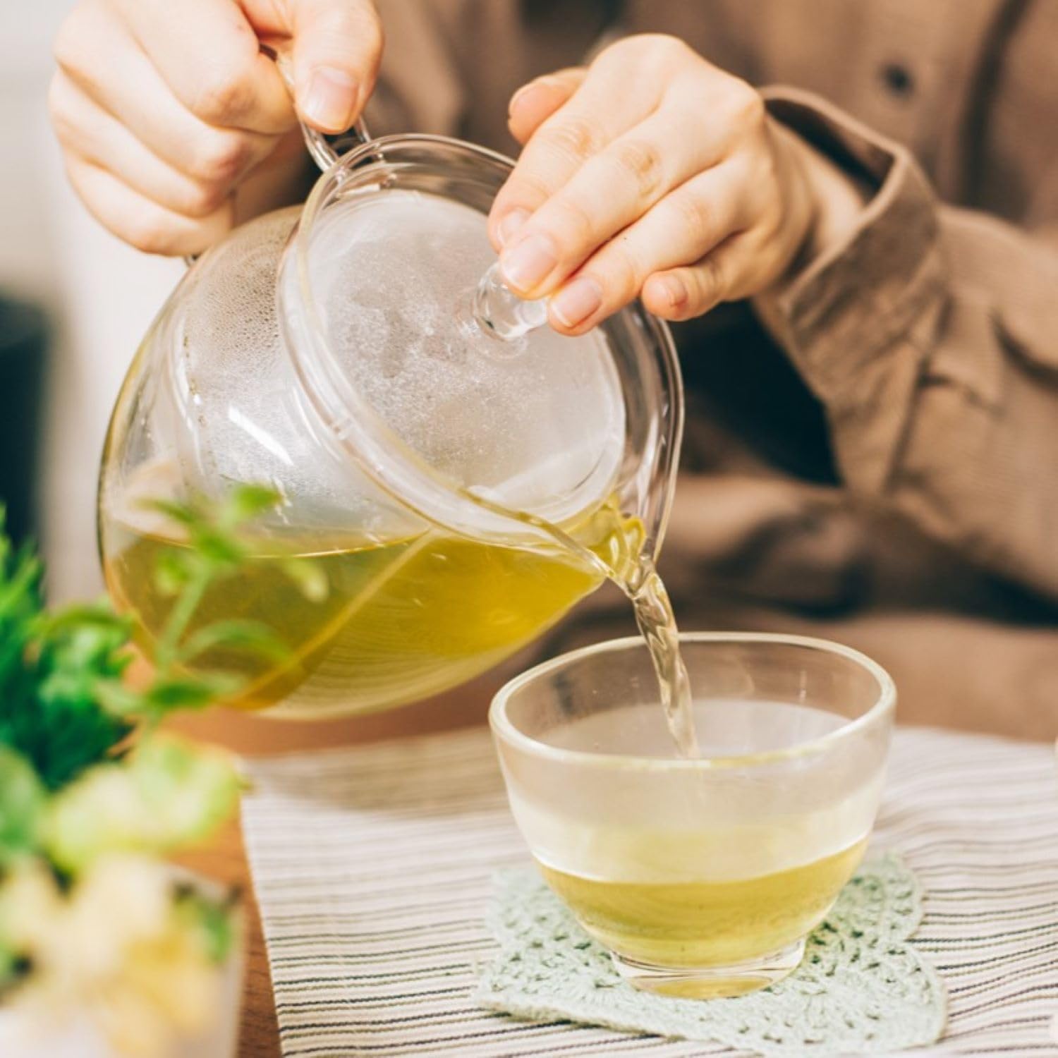 Thumbnail 5 de HARIO 茶茶 なつめ CHRN-4N 耐熱ガラス急須 700ml・大きな茶こし付き