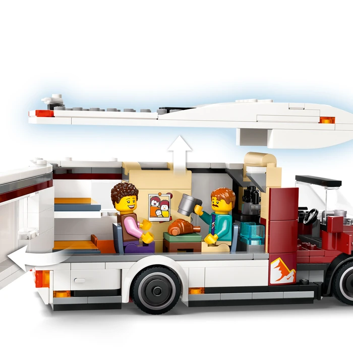Detalle 1 de LEGO 60454 – LEGO City Abenteuer-Wohnmobil 385 Teile 🎲