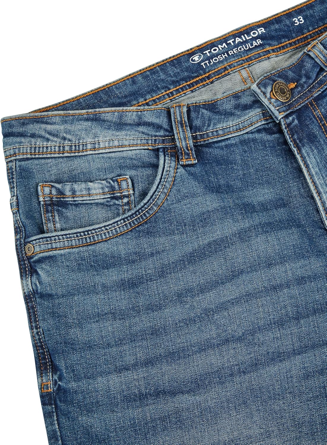 Thumbnail 2 de TOM TAILOR Jeans Shorts Herren Stretch – Regular Slim Fit, Josh Kurz