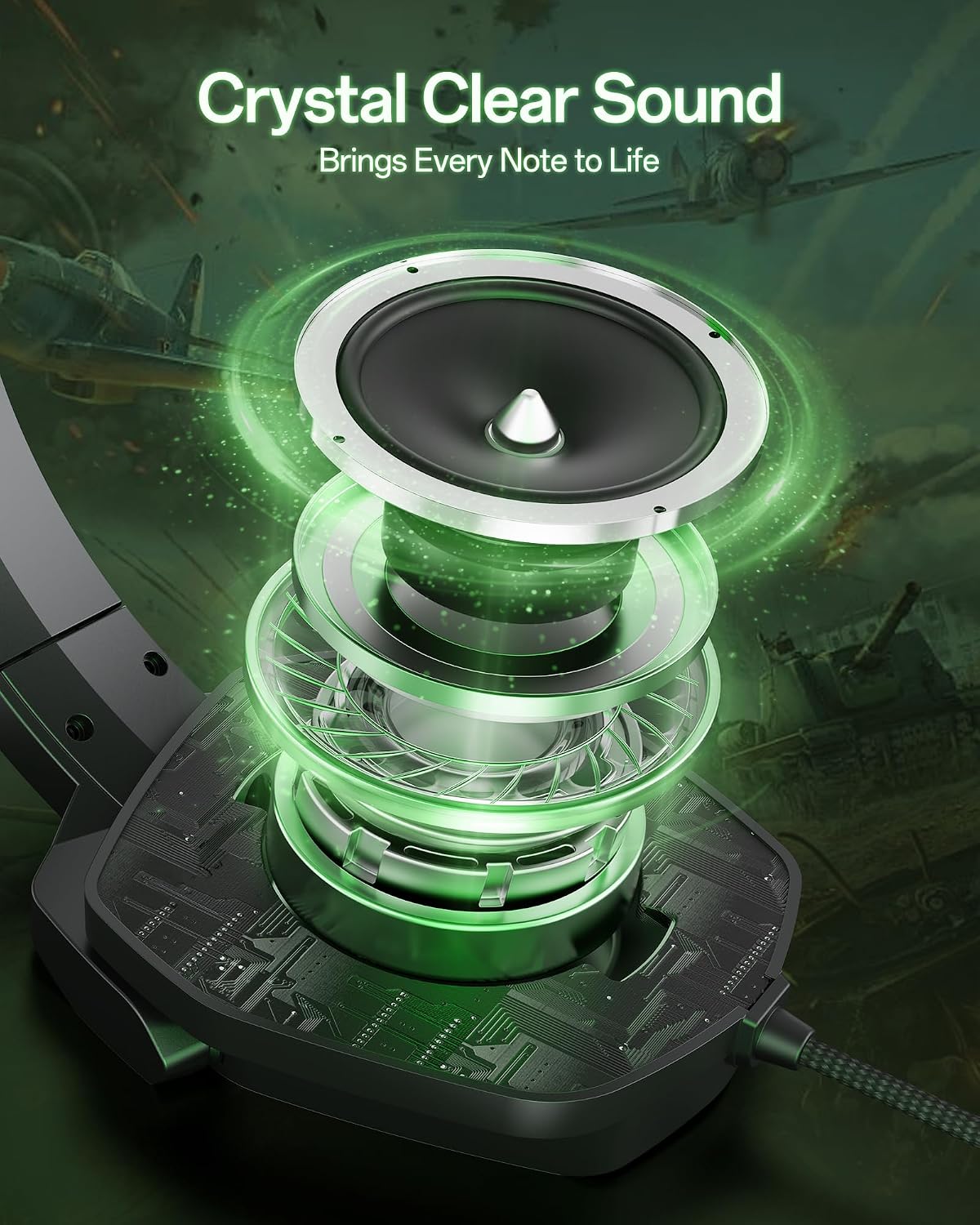 Detalle de NUBWO N16 Gaming Headset for Xbox