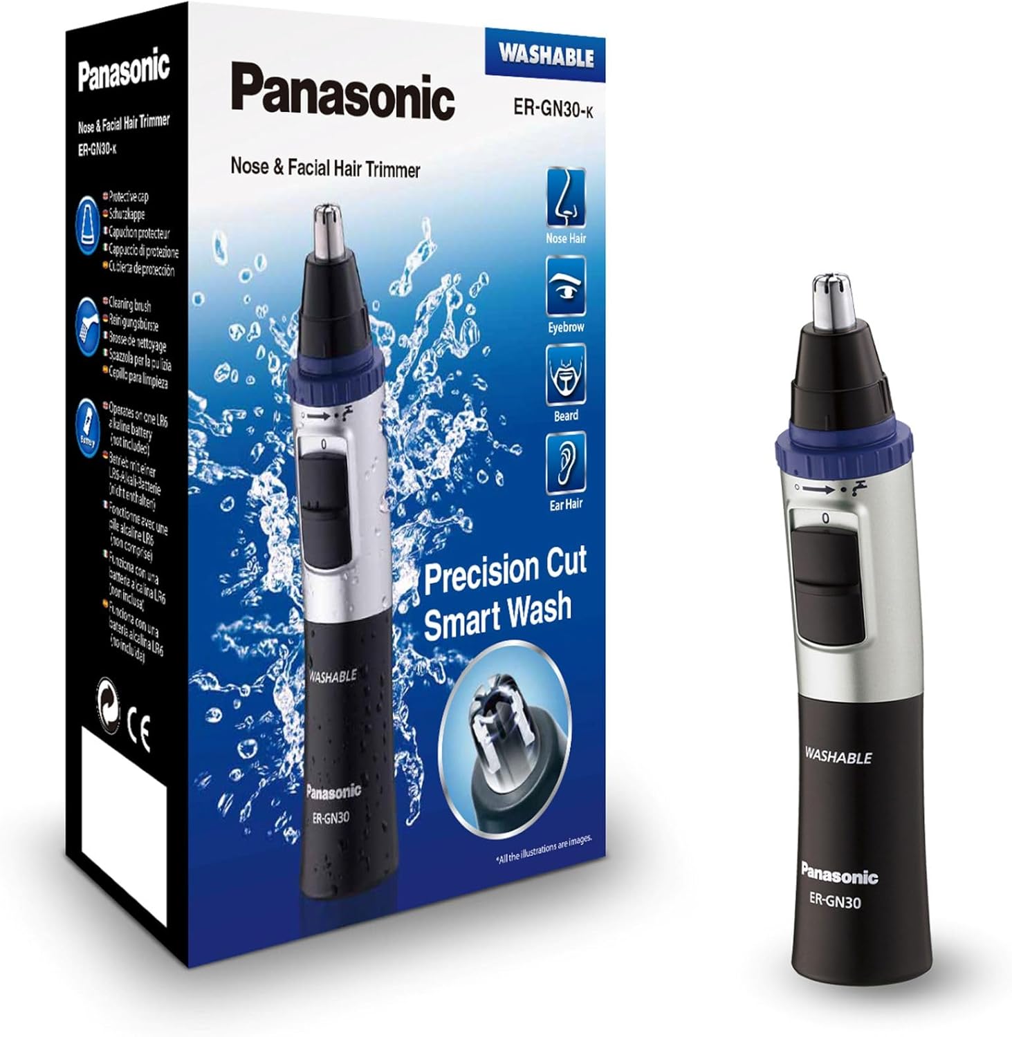 Panasonic ER-GN30-K503 tondeuse nez 10000 ✂️