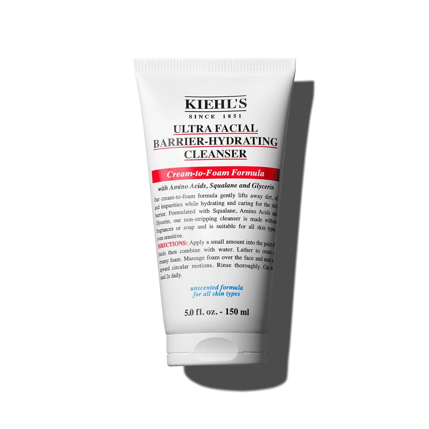 Detalle de Kiehl's Ultra Facial Barrier-Hydrating Cleanser, Cream-to-Foam Face Wash
