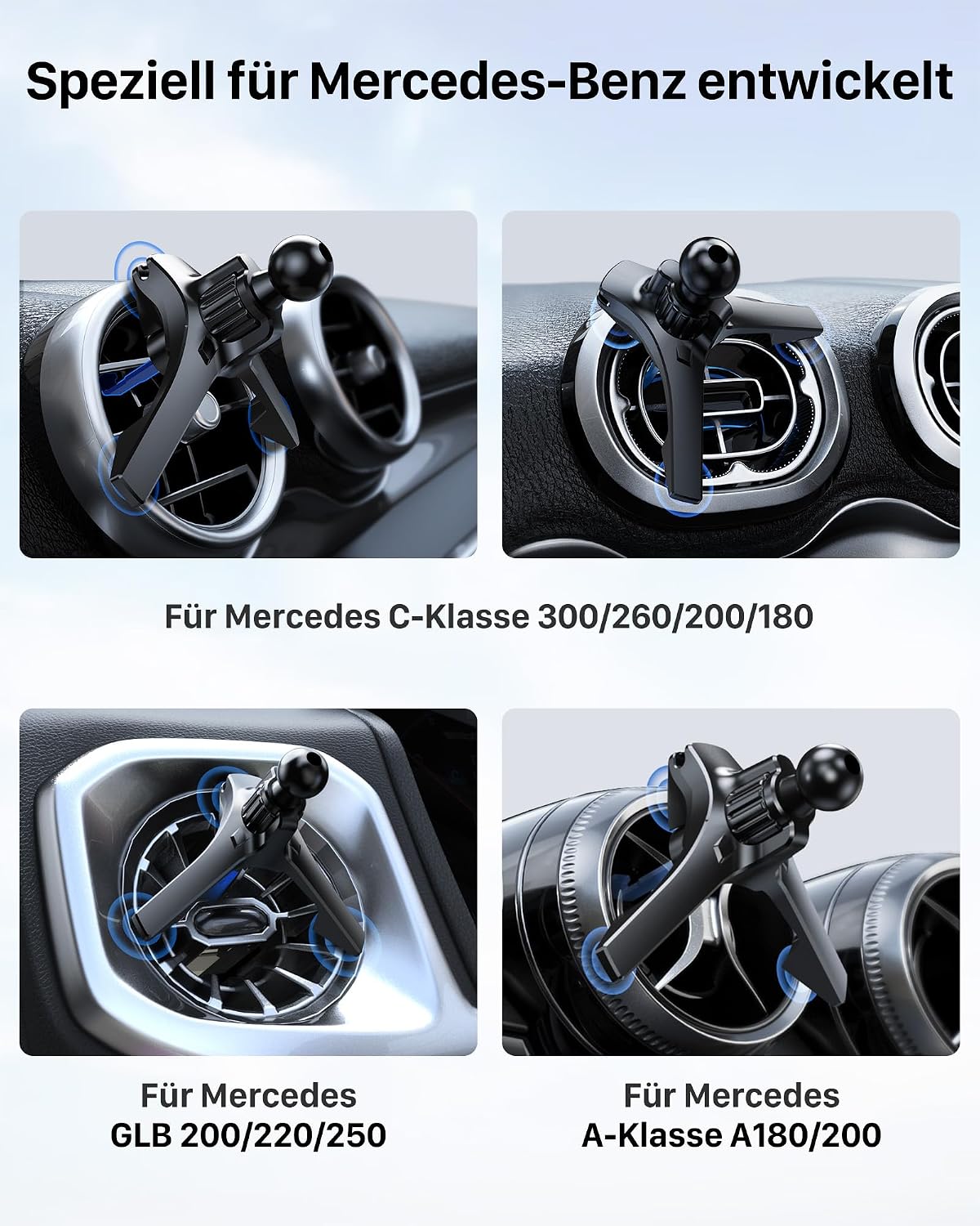 Detalle de YOSH Handyhalterung Auto MagSafe 60 g